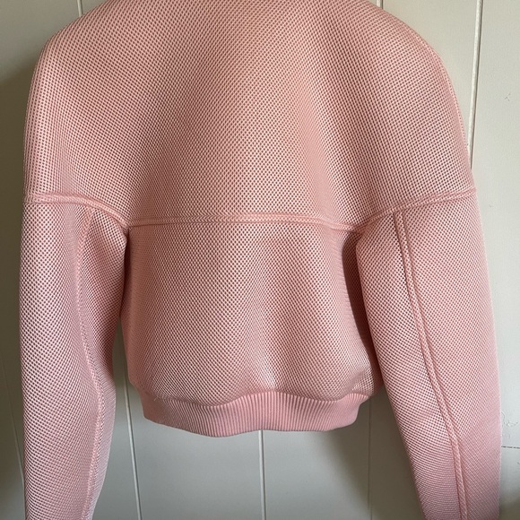 **MISTRESS ROCKS** PINK BOMBER COAT - Picture 4 of 9